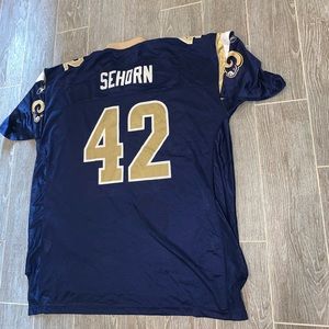 Reebok Shirts - Los Angeles rams jersey jason sehorn size 2xl Reebok Shirts - Los Angeles rams jersey jason sehorn size 2xl